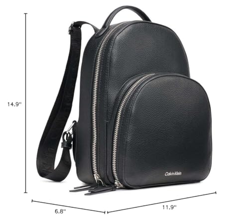 Image of Calvin Klein Estelle Novelty-Backpack, Black