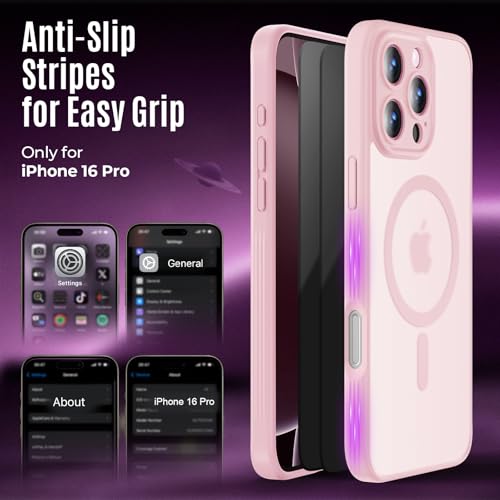 Image of Symcele Designed for iPhone 16 Pro Case, Pink