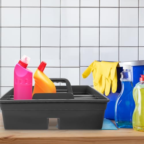 Caja de pp con asa de limpieza portátil para evitar derrames en tus baños 8
