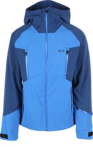Oakley Soft Shell Snowboard Jacket Electric Blue Mens Sz L