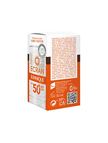 ECRAN SUNNIQUE Face and Neckline LSF50+ Stick 30ml – Ansicht 6