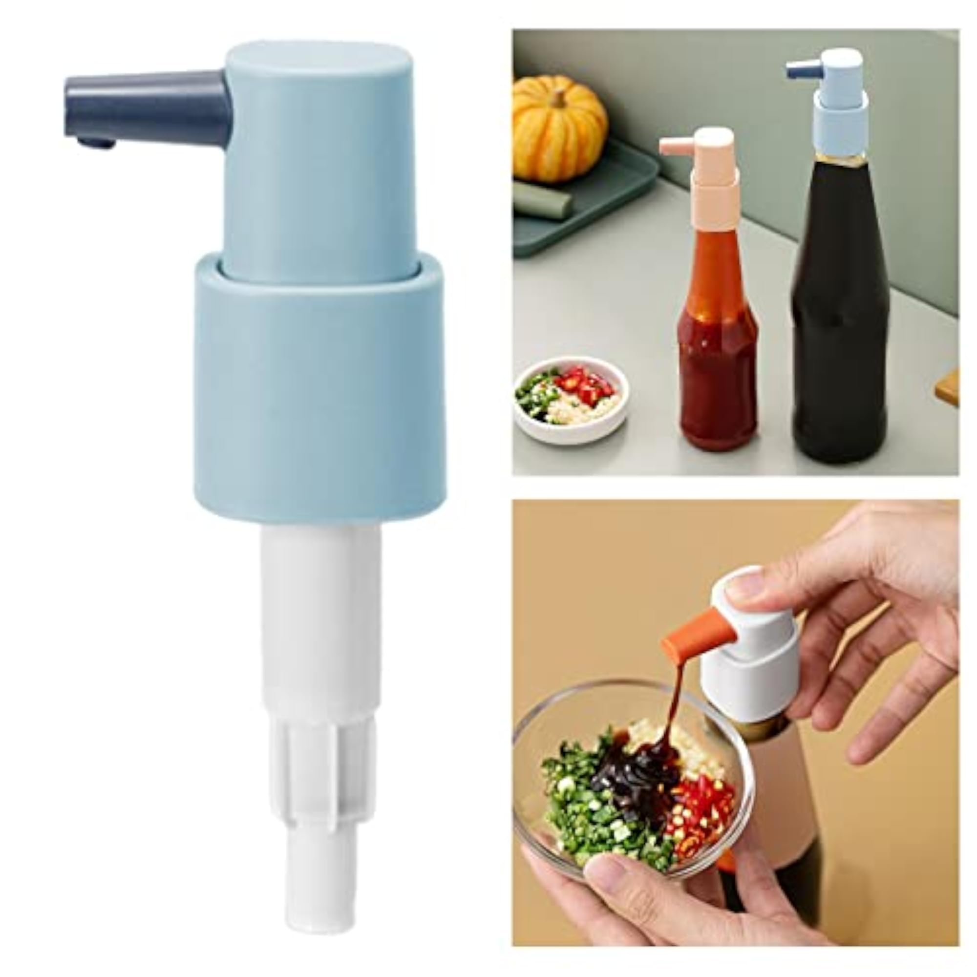 2Xsauce Dispenser Pump for Kitchen Ketchup
