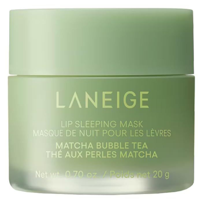 LANEIGE ORIGINAL | Lip Sleeping Mask - Tratamiento de noche para los labios | 20 gramos | by BELLA | (MATCHA BLUBBLE TEA)