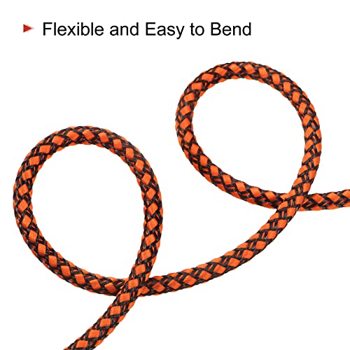 Cable AUX 3.5mm macho a macho 3 metros trenzado naranja miniatura 4