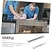 FIXOSHEE Commercial Popcorn Machine Latch Locking Pin for Secure Installation Easy to Remove Accessory for Popcorn Makers Fit for Dependable Performance