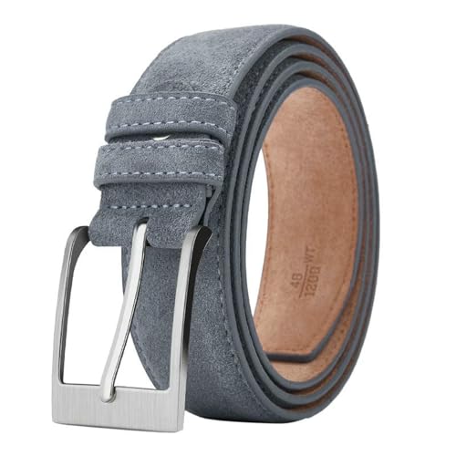 Men'S Fashion Versatile Casual Pin Buckle Leather Belt Suitable For Shorts Casual Wear Jeans