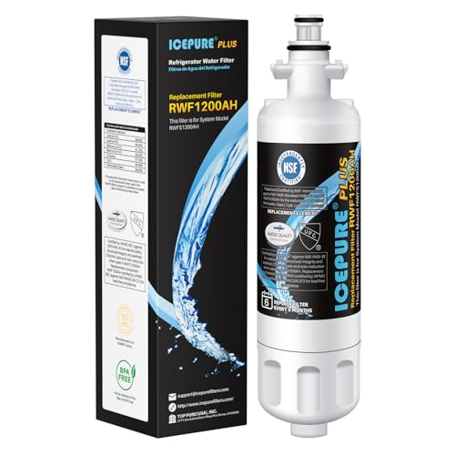 Image of ICEPURE PLUS 46-9690 NSF53 Certified Replacement for LG LT700P Filter,1PACK | Replacement for Kenmore Elite 9690, ADQ36006101, ADQ36006102, LFX28979ST, RWF1200A, LFX25978ST, LFXS30766S, LFXC24726S,FML-3