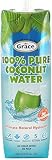 Grace 100% Natural Coconut Water - Tetra Prisma 12 Pack / 1L
