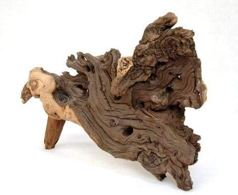 Aquarium Driftwood Red Moor Wood for Fish Tank Natural Decoration - Premium Piece (Mopani 20-30cm)