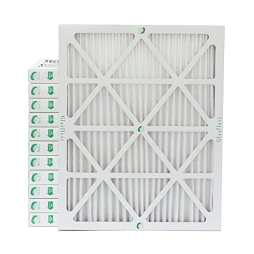 Glasfloss 20x24x2 MERV 10 Furnace Filter (12 Pack)