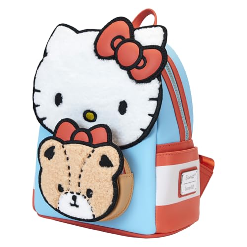 Image of Loungefly Sanrio Hello Kitty & Bear Mini Backpack
