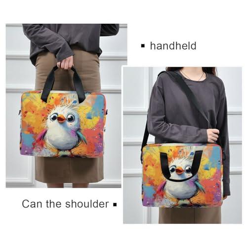 Funda para Laptop 15.6 pulgadas con diseño de pájaro miniatura 2