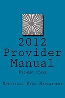 2012 Provider Manual 1480015180 Book Cover