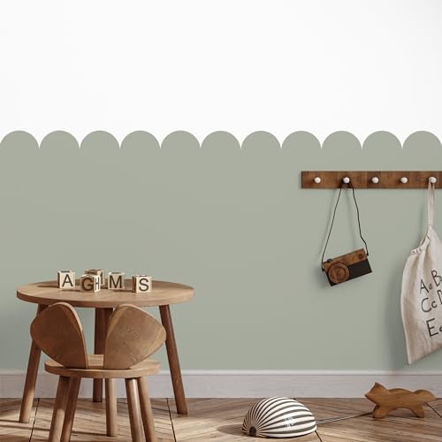 Muralo   to para habitaciones infantiles para niñas y jóvenes   Pegatinas de pared, pegatinas de pared, arcos de papel pintado para guarderías, escuelas, escuela, estilo boho   Br.120 cm x altura 120