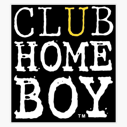 Club Homeboy BMX Home Boy Window Water Bottle Bumper Sticker Decal 5'
