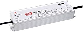 Mean Well HLG-185H-24B 24V 7.8A Power Supply LED Driver Water & Dust-proof
