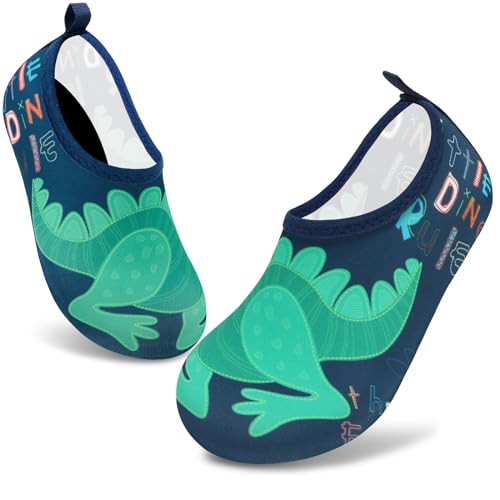 Image of VIFUUR Kids Water Shoes Girls Boys Quick Dry Aqua Socks for Beach Swim Outdoor Sports