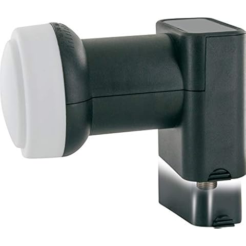 SCHWAIGER 289 Twin LNB Low Noise Blockconverter digital LNB-Kappe Satellitenschüssel-Zubehör Multifeed Wetterschutz anthrazit Cover
