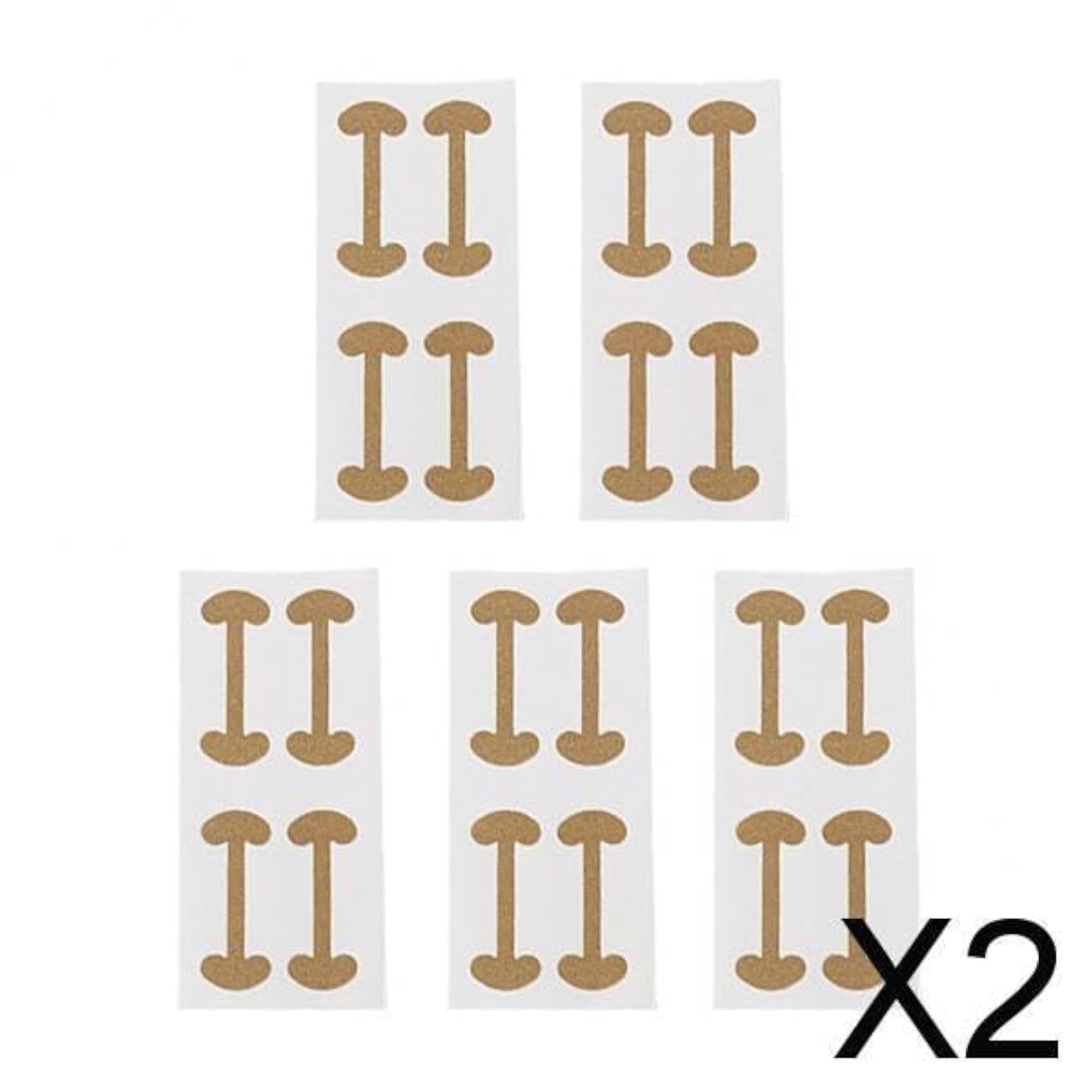 2x20 Pcs Ingrown Toenail Corrector Stickers Fingernail Treatment