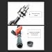 Hand Crank Drill All Steel Casting Portable Manual Drill Double Pinions High Precision Wear Resistance Tool for Wood Plastics PVC Glass Fibre 1/4in or 3/8in Bits (2)