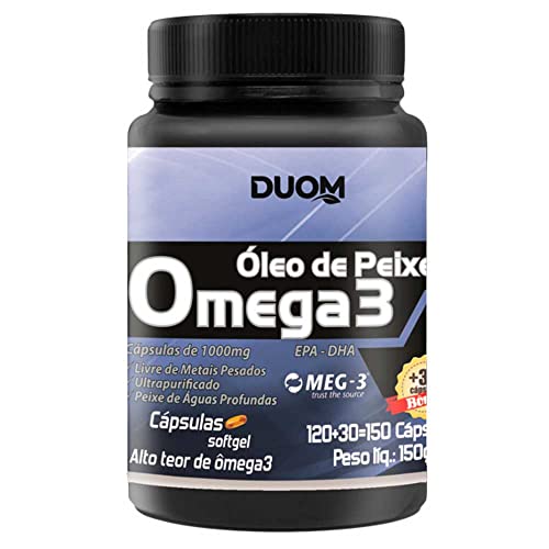 Óleo de Peixe (Ômega 3) 60cps 1000mg Duom