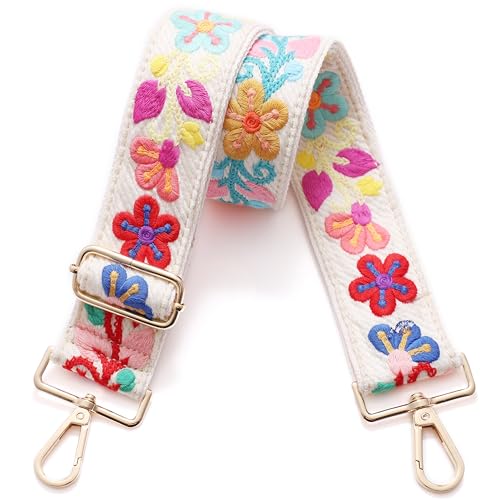 Image of S-Jacorry Purse Strap Replacement Crossbody Wide Shoulder Strap Adjustable Canvas Straps Handbag Strap Replacement Belts