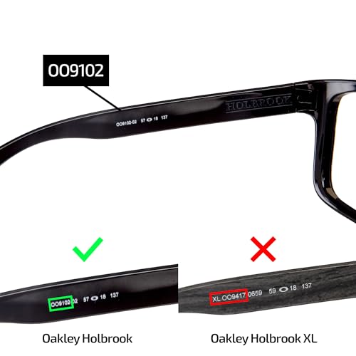 Image of Fuse Lenses Replacement Lenses for Oakley Holbrook OO9102 Sunglasses, UV