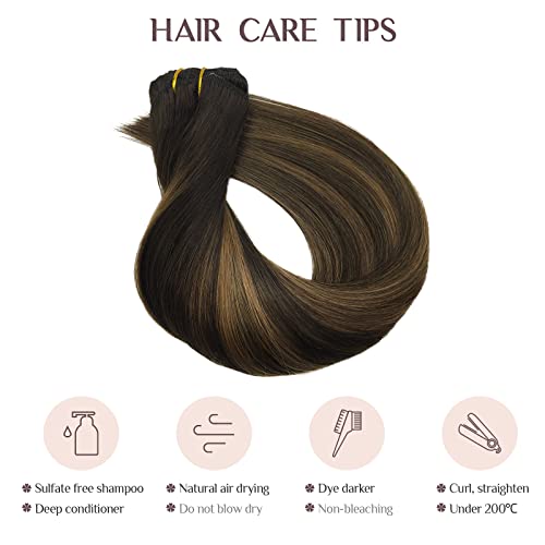 Clip In Hair Extensions Real Human Hair Maxita Remy Clip In Hair Extensions Real Human Hair Long Straight Hair Extensions Natural Hair For Woman #TOP6