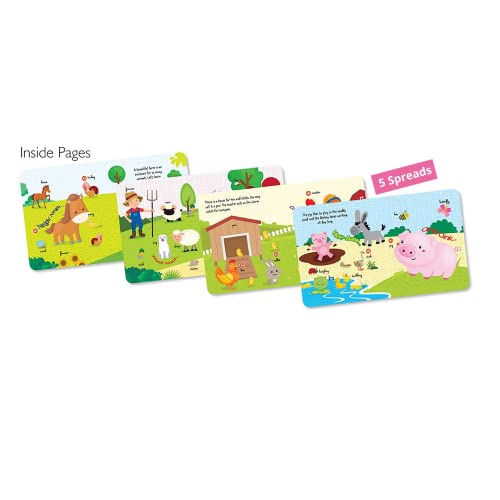 Image of Hello Friend in The Farm Animals Sound Story Book with 5 Spreads and 12 Mobile Sound Gadget, 4+ yrs (Farm)