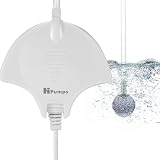 LERODITE Silent Aquarium Air Pump, The Quietest Mini Oxygen Air Pump for 1-25 Gallon Fish Tank with