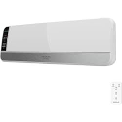 Ceramico Baño Pared Cecotec Calefactor Eléctrico Bajo Consumo Cerámico Ready Warm 5250 Swing Box Ceramic. 2000 W, Pantalla LED, Oscilación, IPX2, Temporizador, 3 Modos, Mando a distancia