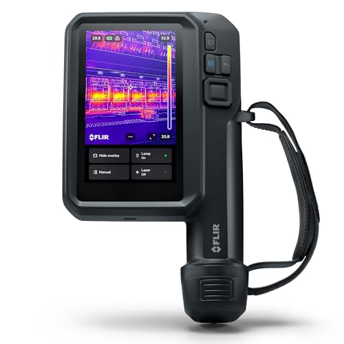 Image of Flir i64 Thermal Imaging Camera, 480x640, ACE Platform, WiFi | MSX, 40 mK NETD, AssetLink, Ignite cloud, building /electrical /HVAC, battery, charger, case