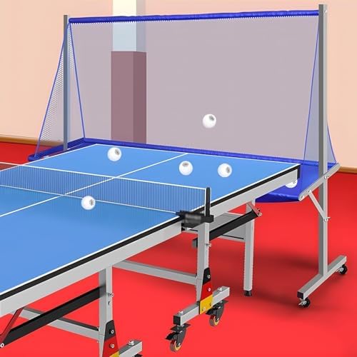 Table Tennis Multi-Ball Training Net - Rolling Catch Net for Enhanced Drills & Practice Sessions, Perfect for Coaches and Players to Improve Skills