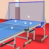 Multi-Ball Trainingsnetz für Tischtennisübungen - Rollfangnetz für Übungssitzungen
