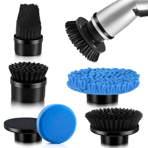 5Pcs Electric Spin Scrubber Replacement Head, Cordless Power Cleaning Brush for Bathroom Floor
