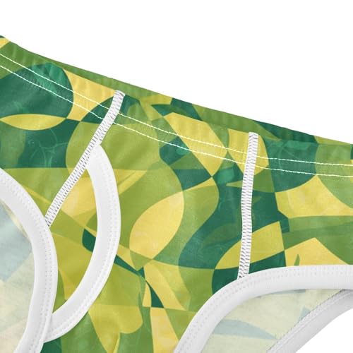 KLL Green Camouflage Texture Illustrations Boys Toddler Soft Training Underwear Cute Children Panties4