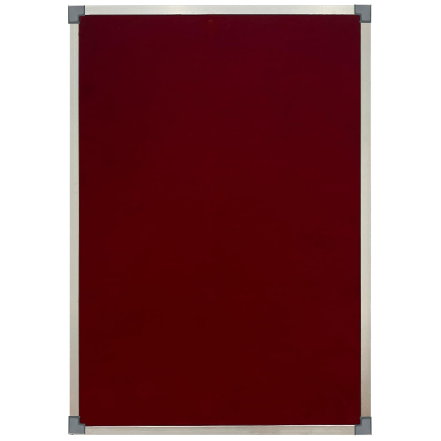 ALKOSIGN Platinum Series Wall Mount Pin Up Board with Premium Felt Velvet Fabric Anodized Aluminum Frame 1.5 x 2 Feet Notice Board,Bulletin Board, Pin Up Board, Display Board, Soft Board (Maroon)-image-31