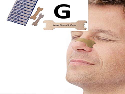 Respire Melhor Better Breath 100 Unidades Dilatador Nasal Adesivo Tamanho Grande 66mm X 19mm
