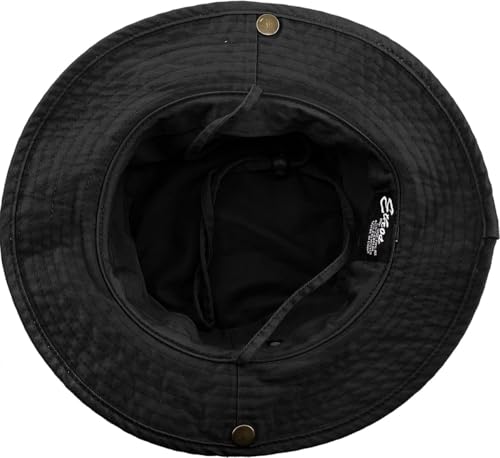 Image of KBETHOS Unisex Washed Cotton Bucket Hat Summer Outdoor Cap