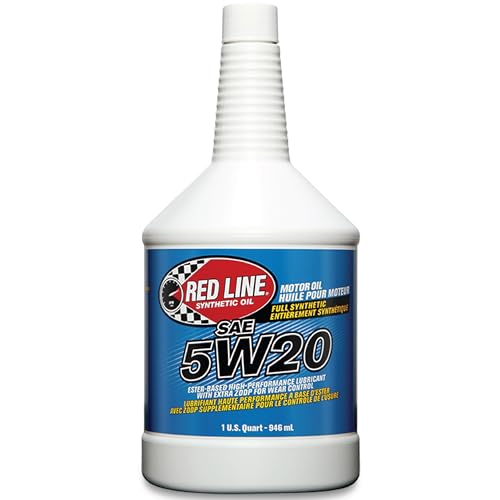 Aceite Motor Sintético 5W20 Red Line 1 Quart Pack 12