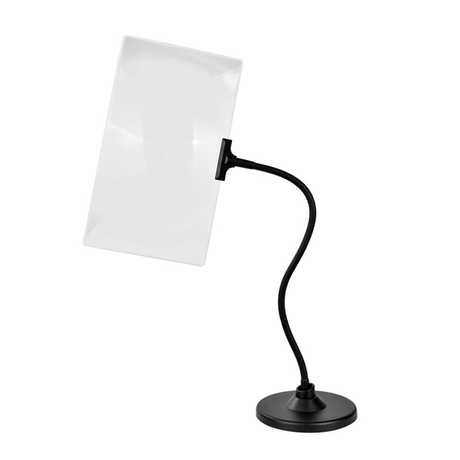 Hgenahgtf Large Magnify Glass With Stand Magnifier Flexible Large Book Page Magnify Reading Painting Sewing Phone Optical Lens Magnifier
