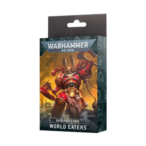 Games Workshop - Warhammer 40,000 - Datasheet Cards: World Eaters (10th Edition - 2025)