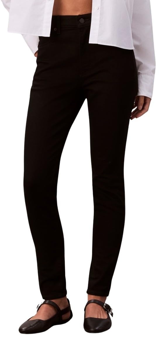 Calvin Klein Damen Jeans High Rise Skinny Jean Ck Classic Lv047d740g