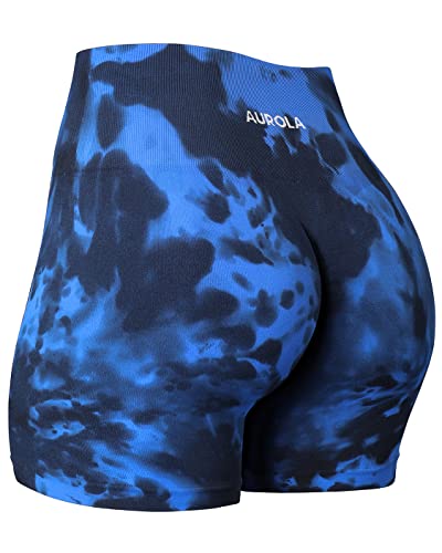 Image of AUROLA Dream Collection Women Workout Shorts High Waist Gym Shorts, Scrunch Butt Seamless Athletic Shorts