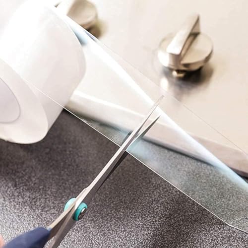 Image of window tape Transparent Acrylic Waterproof Self-Adhesive Caulk Tape | Multi-Purpose Sealing & Leakage Repair Tape for Kitchen Sink, Bathroom, Bathtub, Wall Gap Sealer (5 Meter)