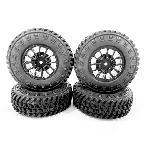 Jante de Roue RC pour Axial SCX24 : Rarez vos Pièces Cassées avec ce Pneu et Moyeu