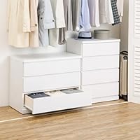 Amazon｜ディノス リビング収納 リビング 隠しキャスター付きチェスト