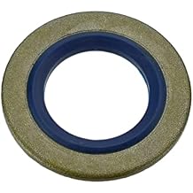 # BAS03503 100 Count M14 Metal Rubber Oil Drain Plug Gasket Aftermarket Replacement for 097-025 F3DZ-6734A I.D 13.5mm / O.D 24.6mm