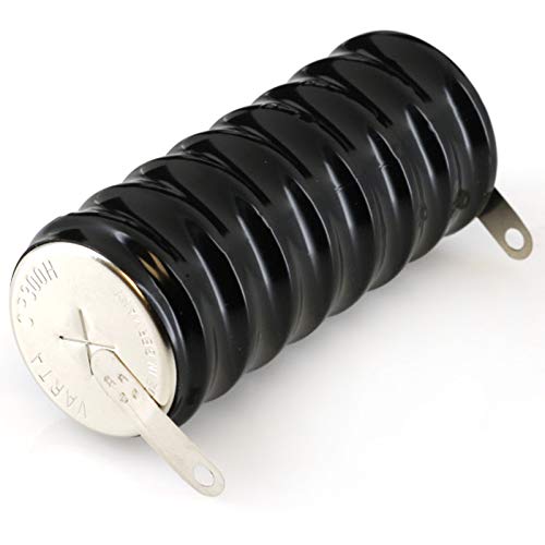 2-Pack Baterías 9.6V 300mAh NiMH con TABS para GPS miniatura 4