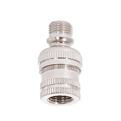 Image of B&P Lamp Knurled Ball Lamp Swivel, Nickel Plated